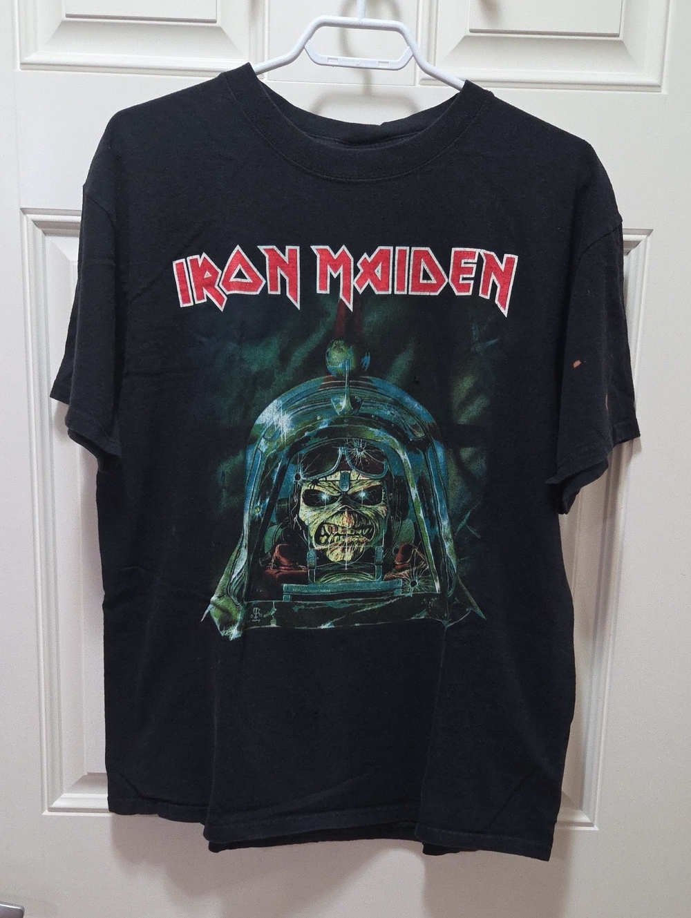 Iron Maiden 'Somewhere Back In Time' 2008 Tour Graphic Band Tee
